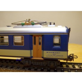 HAG 400 voiture allégée de 2 ème classe SBB BO