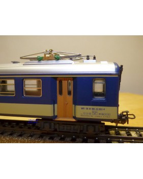 HAG 400 voiture allégée de 2 ème classe SBB BO