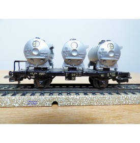 Märklin 4520 . 2,  wagon porte conteneurs BAYER   DB 