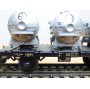 Märklin 4520 . 2,  wagon porte conteneurs BAYER   DB 