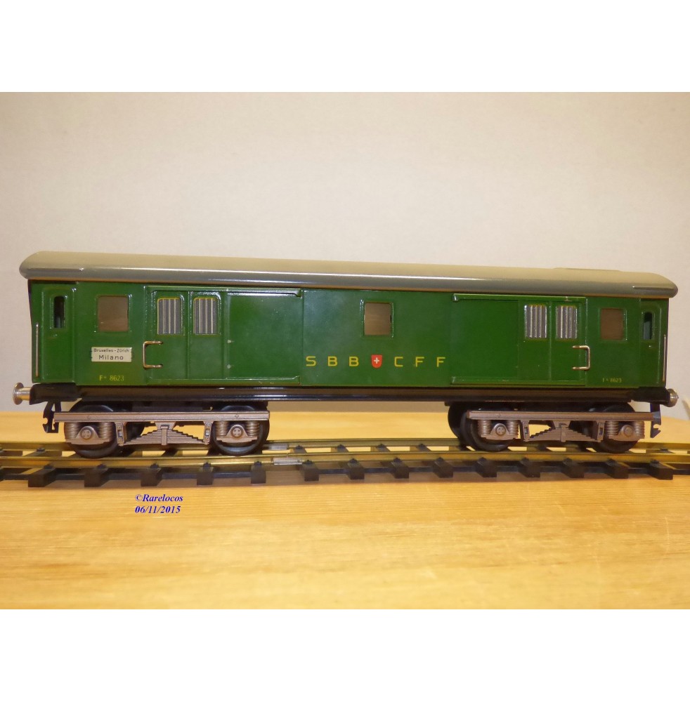 BUCO 8623, fourgon à bagages à bogies   SBB  BO