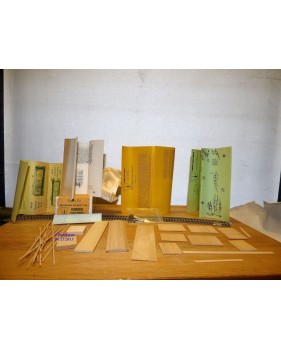 Camino Scale Models HP-82, wagon couvert en bois ( Boxcar ) de 40 ' AT&SF Santa Fé  Neuf BO