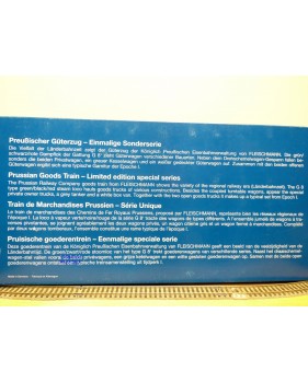 FLEISCHMANN  4891 , coffret  Preussischer Güterzug  DRG   neuf   BO