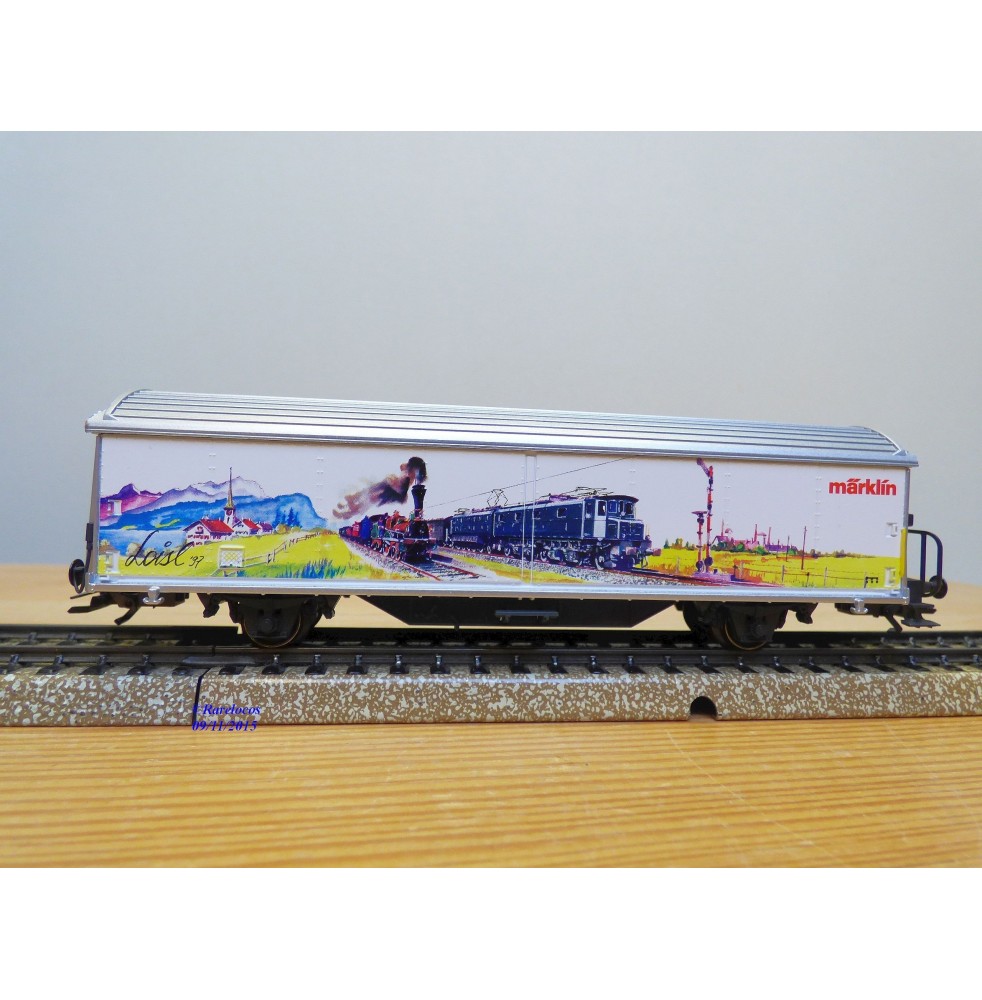 Märklin 48944 wagons plats type Bt 10 conteneurs à bière Königsbacher DB BO