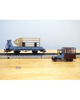Märklin 48944 wagons plats type Bt 10 conteneurs à bière Königsbacher DB BO