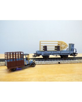 Märklin 48944 wagons plats type Bt 10 conteneurs à bière Königsbacher DB BO