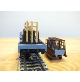 Märklin 48944 wagons plats type Bt 10 conteneurs à bière Königsbacher DB BO