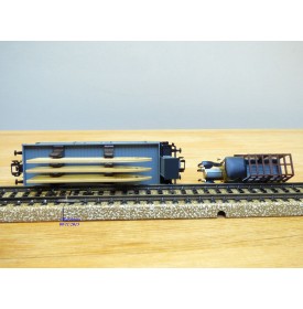 Märklin 48944 wagons plats type Bt 10 conteneurs à bière Königsbacher DB BO