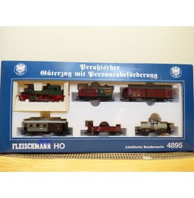 FLEISCHMANN  4895 , coffret train mixte marchandises / passagers   KPEV    neuf   BO