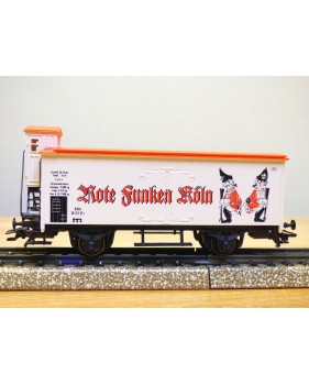 Märklin 94072 / 2000717,  wagon couvert  à guérite Rote Funken Köln  neuf   BO