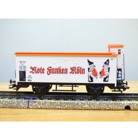 Märklin 94072 / 2000717,  wagon couvert  à guérite Rote Funken Köln  neuf   BO