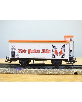 Märklin 94072 / 2000717,  wagon couvert  à guérite Rote Funken Köln  neuf   BO