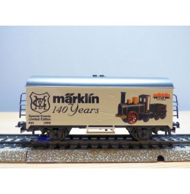 Märklin 2000712 / 4415,  wagon couvert  à guérite Märklin 140 Jahre    neuf   BO