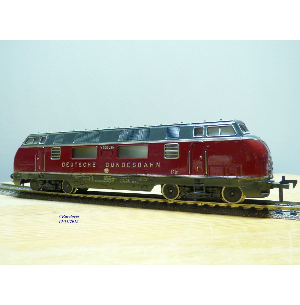 échelle N 1//160 Fleishmann Locomotive DB 218 217-8