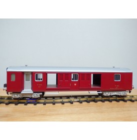 HAG 820 . 2,  Fourgon allégé (Leichtstahlwagen)    rouge   SBB   BO