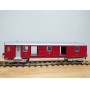 HAG 820 . 2,  Fourgon allégé (Leichtstahlwagen)    rouge   SBB   BO