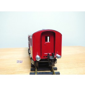 HAG 820 . 2,  Fourgon allégé (Leichtstahlwagen)    rouge   SBB   BO