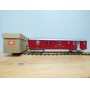 HAG 820 . 2,  Fourgon allégé (Leichtstahlwagen)    rouge   SBB   BO