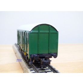 Märklin 4491, wagon couvert type Ukks  transport de vélos  CFL  neuf   BO