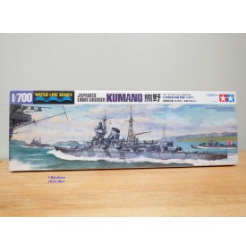 TAMIYA  Water line Series  31344,  Light cruiser Croiseur léger ) japonais  KUMANO Neuf 1/700