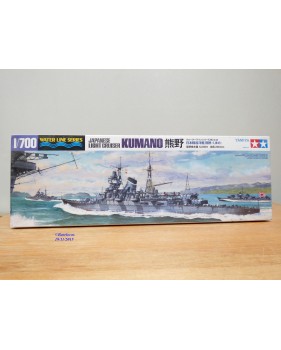 TAMIYA  Water line Series  31344,  Light cruiser Croiseur léger ) japonais  KUMANO Neuf 1/700