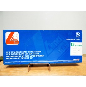 LIMA  L453800,  set d'extension avec voie sur ballast  neuf   BO