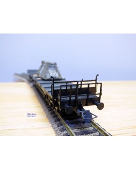 ROCO 47725, wagon plat ancien type SS avec chargement bâché  ÖBB   BO