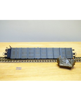 ROCO 47725, wagon plat ancien type SS avec chargement bâché  ÖBB   BO
