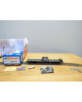 ROCO 47725, wagon plat ancien type SS avec chargement bâché  ÖBB   BO