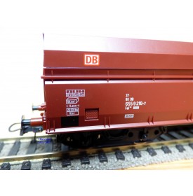 ROCO 46906,  wagon trémie à déchargement latéral   type Fal 163    DBAG     Neuf  BO