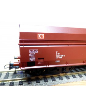 ROCO 46906,  wagon trémie à déchargement latéral   type Fal 163    DBAG     Neuf  BO