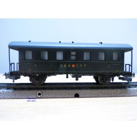 BUCO  54 /11, Voiture à plate formes 1 Kl. SBB N° 5411
