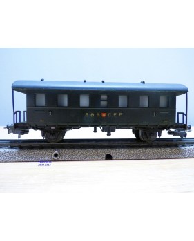 Voiture à plate formes 3 Kl. SBB N° 5411
