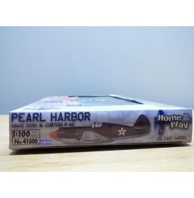 ITALERI  Home Play  Diecast 41500,  Pearl Harbor A6M2 Zéro  et CURTISS P-40   BO Neuf 1/ 100