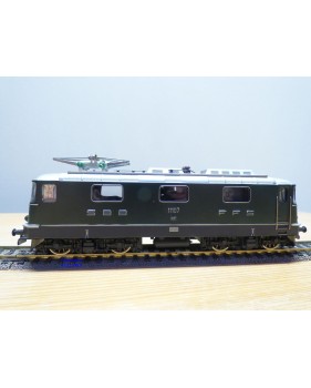 HAG 161.05,  Motrice monopantographe Bo Bo Re 4/4 II   N° 11107  SBB   BO