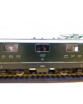 HAG 161.05,  Motrice monopantographe Bo Bo Re 4/4 II   N° 11107  SBB   BO