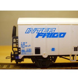 LILIPUT 221 00 , wagon couvert réfrigérant  type Ices  Interfrigo  DB    BO