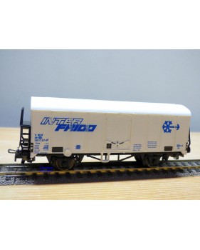 LILIPUT 221 94 , wagon couvert réfrigérant  type Ibces  Interfrigo  SNCB    BO