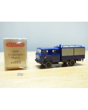 WIKING 24693, camion atelier ( Gerätewagen ) Magirus  THW    Neuf  BO  1/87  HO