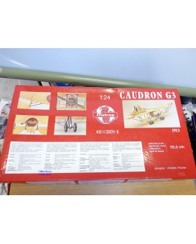 METROPOLITAN / METROP / POCHER 2001 X , chasseur français CAUDRON G3  BO  1/24 ème 