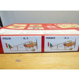 METROPOLITAN / METROP / POCHER 2001 X , chasseur français CAUDRON G3  BO  1/24 ème 