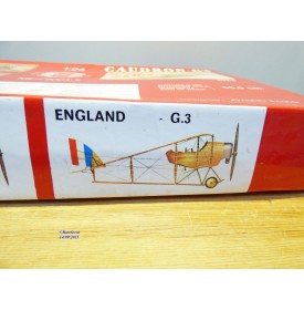 METROPOLITAN / METROP / POCHER 2001 X , chasseur français CAUDRON G3  BO  1/24 ème 
