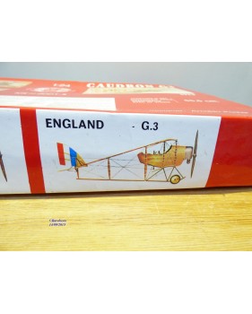 METROPOLITAN / METROP / POCHER 2001 X , chasseur français CAUDRON G3  BO  1/24 ème 