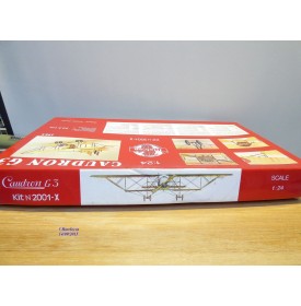 METROPOLITAN / METROP / POCHER 2001 X , chasseur français CAUDRON G3  BO  1/24 ème 
