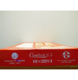 METROPOLITAN / METROP / POCHER 2001 X , chasseur français CAUDRON G3  BO  1/24 ème 