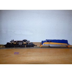  Proto 2000  8692,  loco diesel Bo Bo  EMD    BL2  Cheasapeake and Ohio  C&O  neuf  BO