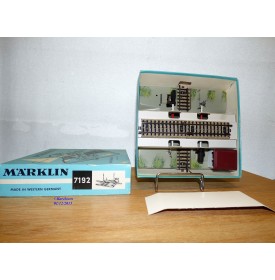 Märklin 7192, passage à niveau électrique   neuf   BO