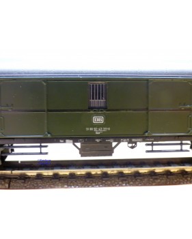 LILIPUT ancien 201 wagon plat chargé de 4 conteneurs ( cadres)  NS  BO