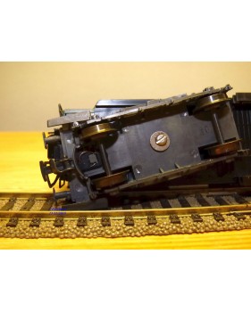 LILIPUT ancien 201 wagon plat chargé de 4 conteneurs ( cadres)  NS  BO