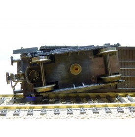 LILIPUT ancien 201 wagon plat chargé de 4 conteneurs ( cadres)  NS  BO